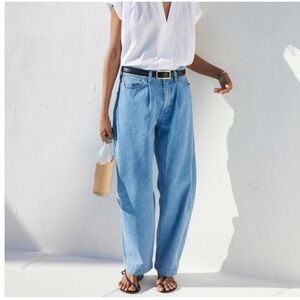 AYR Light Blue Wide Leg Jeans
